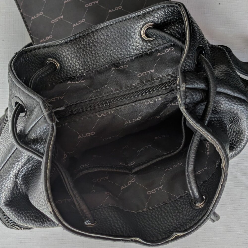 ALDO Black Backpack - Picture 8 of 8